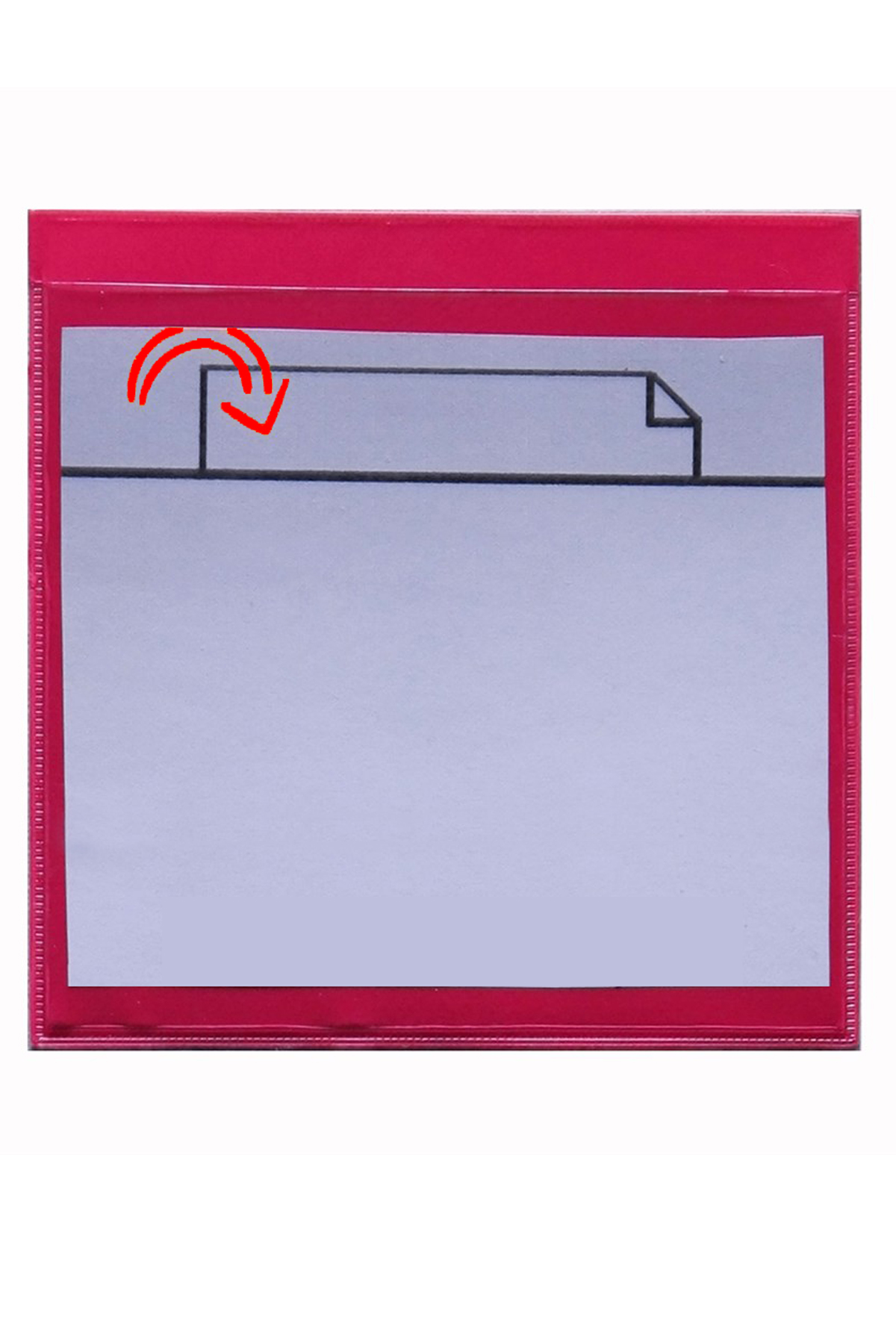 Arkası Yapışkanlı Kanban Cebi