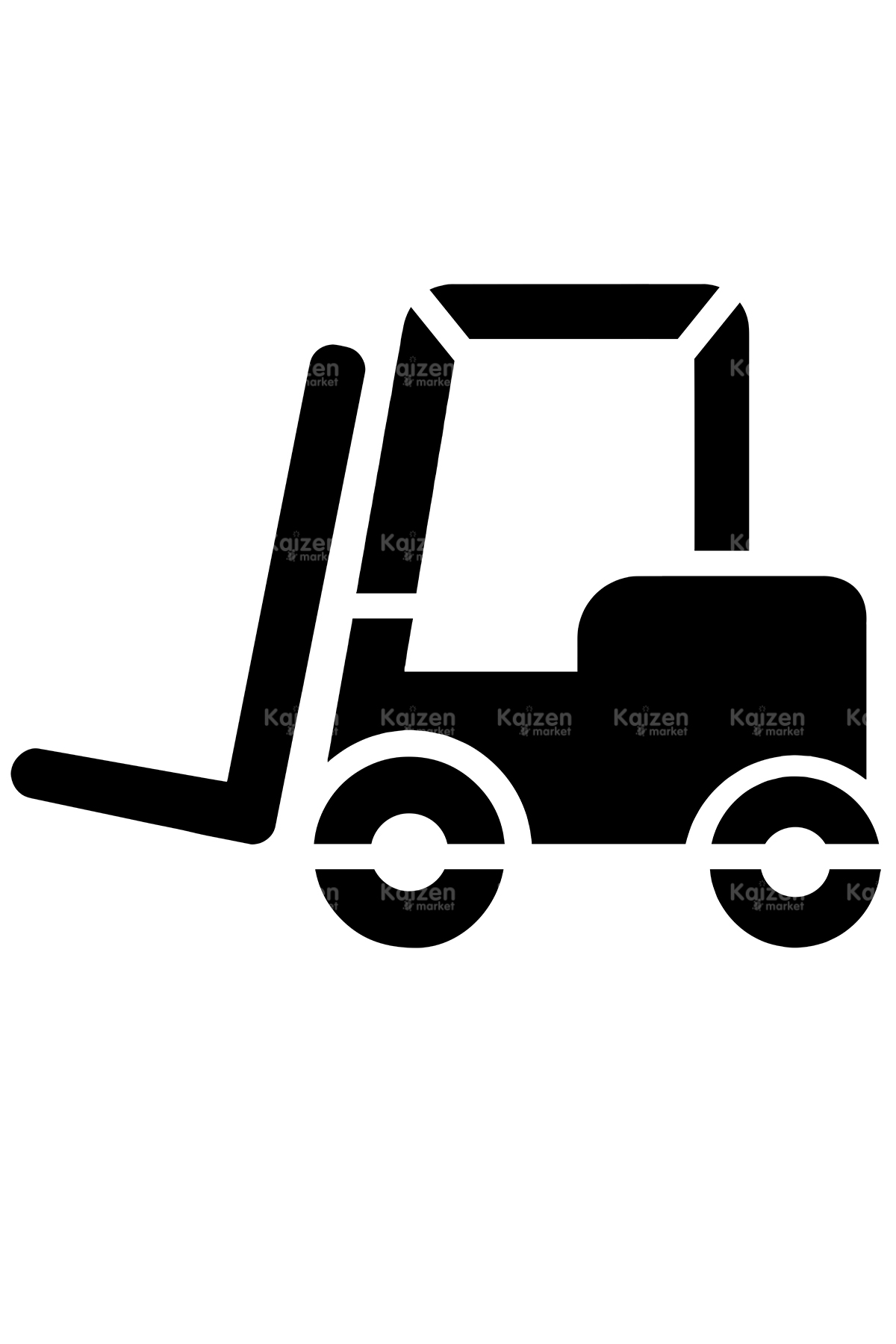 Zemin Boyama Şablonu Forklift Pleksi